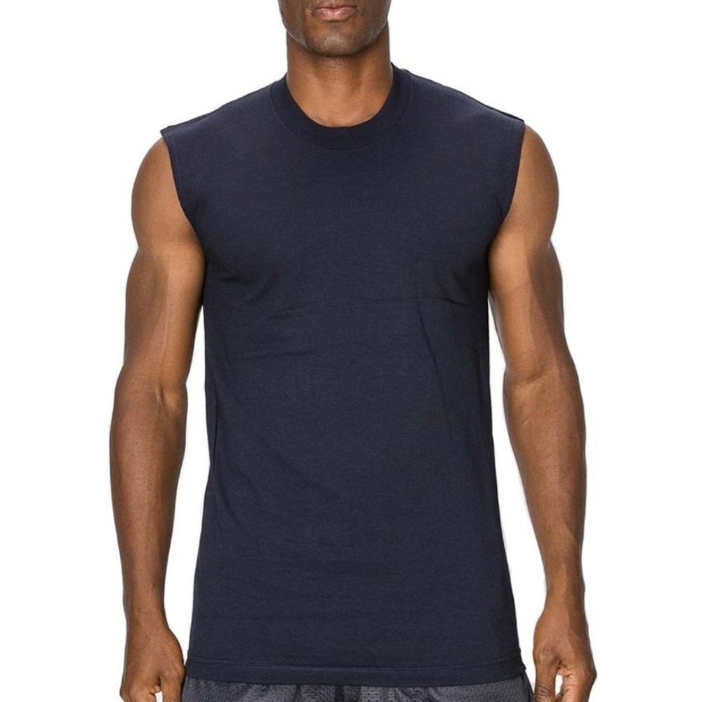 Pro 5 USA Muscle Shirt in Dark Navy Size XL
